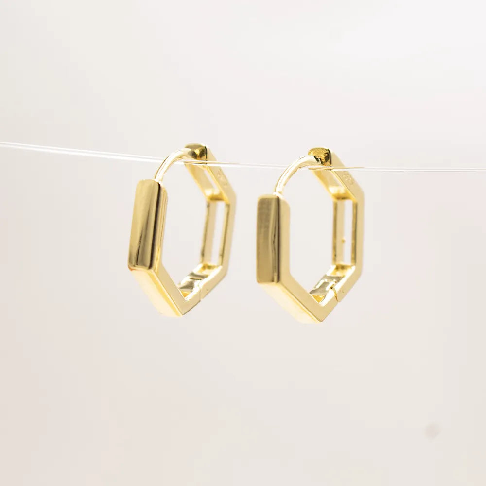 Gold-plated Silver Earrings