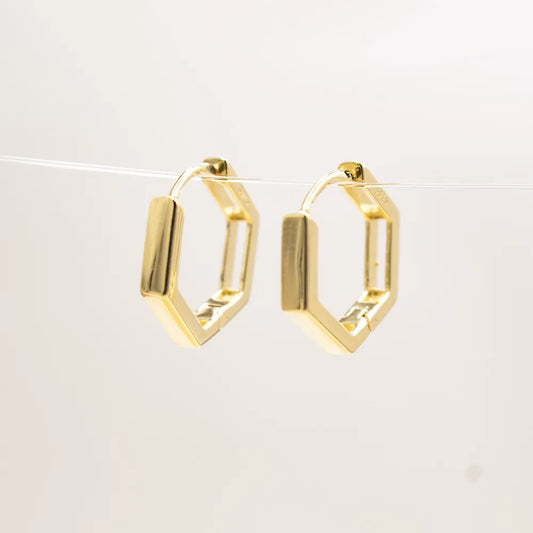 Gold-plated Silver Earrings