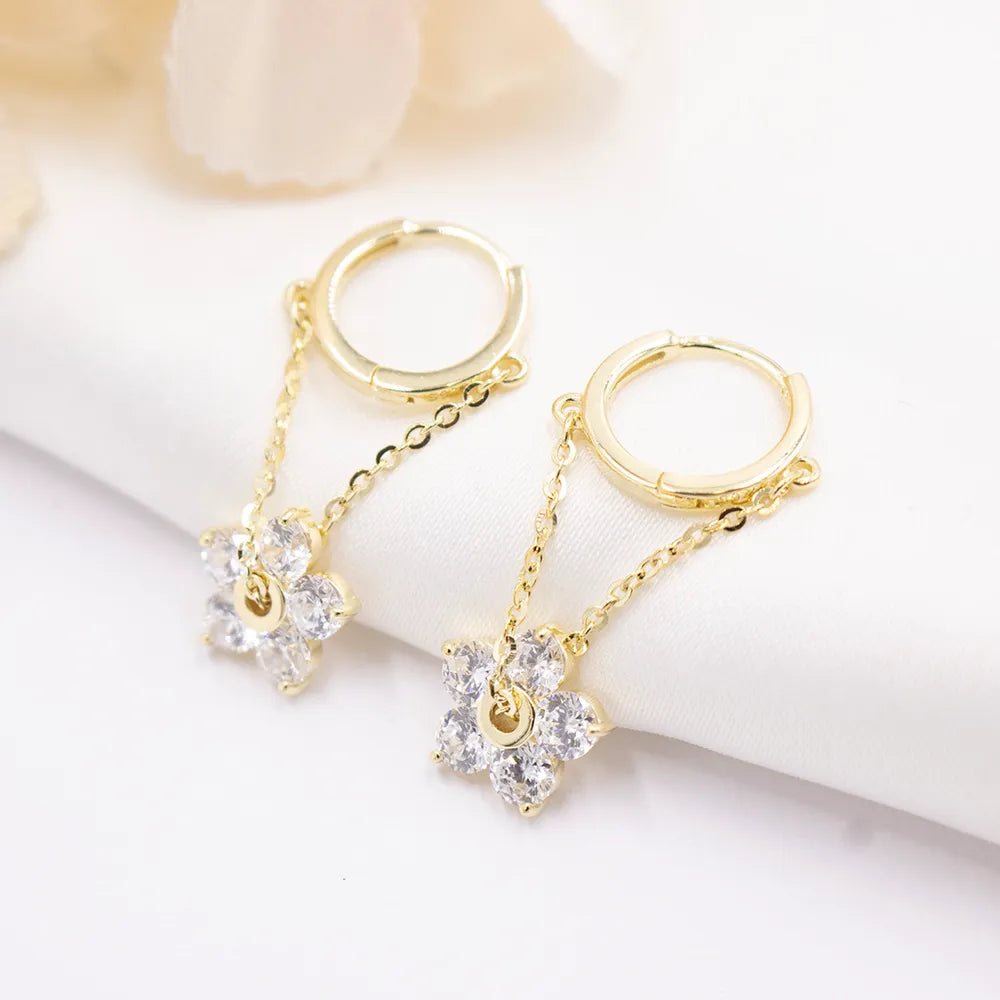 Gold-plated Silver Earrings