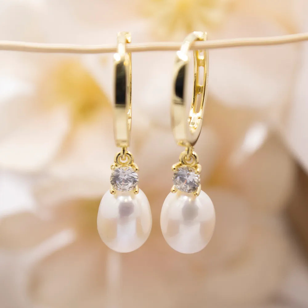 Gold-plated Silver Earrings
