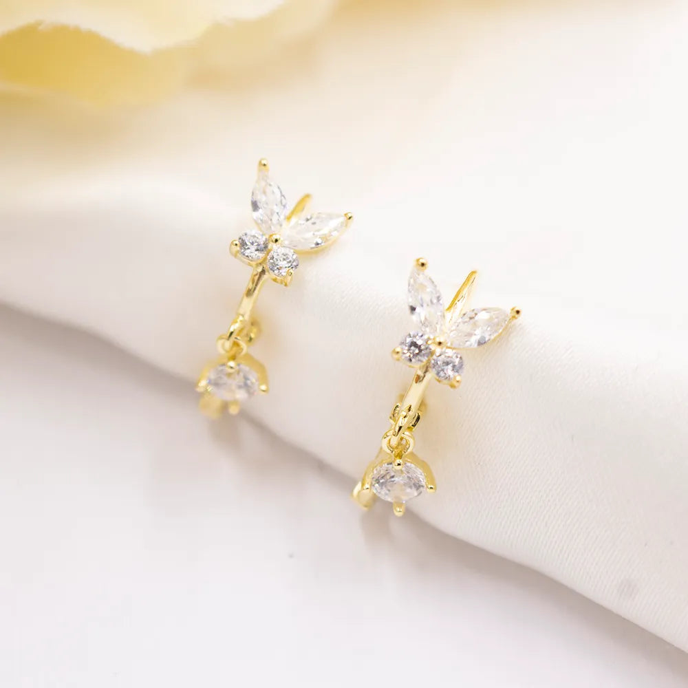 Gold-plated Silver Earrings
