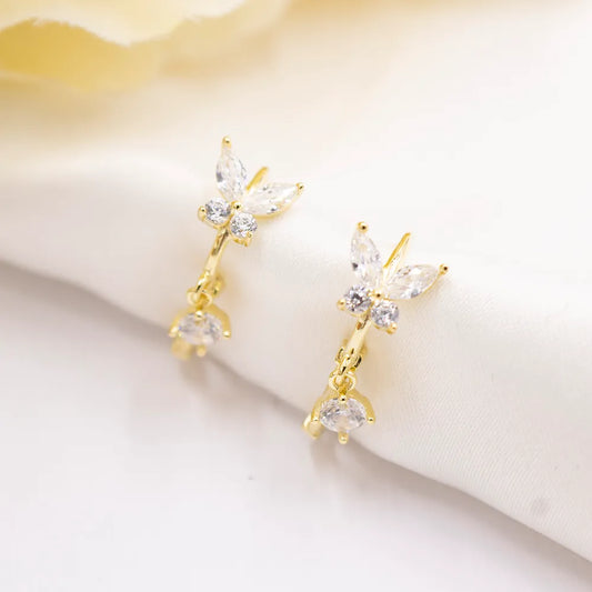 Gold-plated Silver Earrings