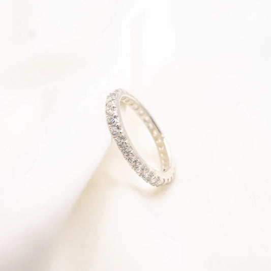 950 Silver Eternity Ring