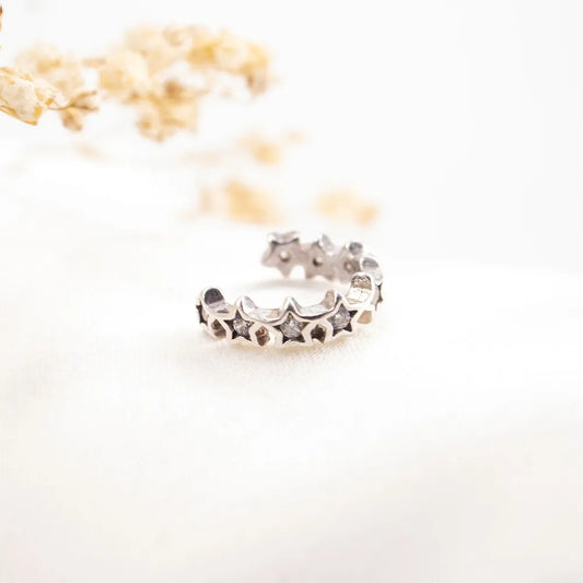 Silver Ear Cuff